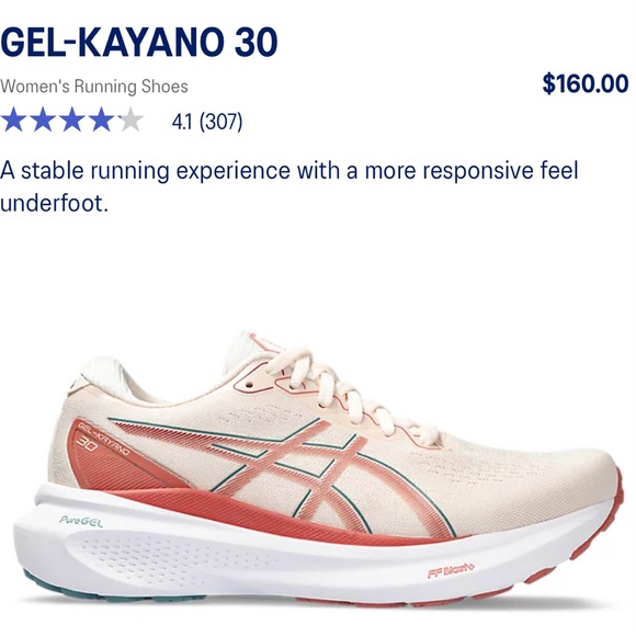 Asics Shoes - ASICS GEL-KAYANO 30. Women’s size 10